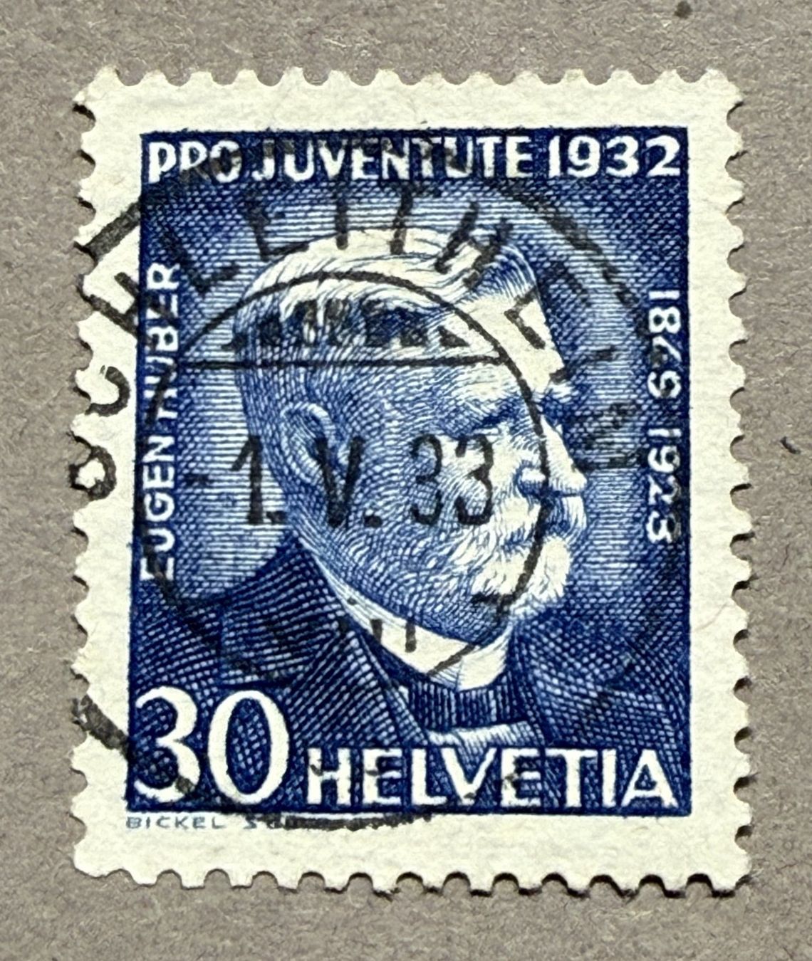 Alle Briefmarken: PJ64 Vollstempel Schleitheim – Gebraucht aus Steinhausen von yukon26