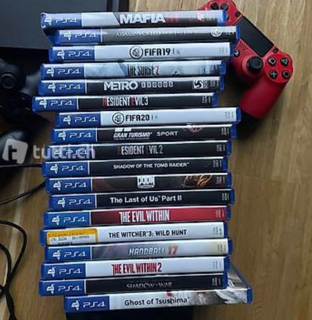 Spiele: 17 x Plystation PS 4 Spiele – Gebraucht aus Zürich von idemehore