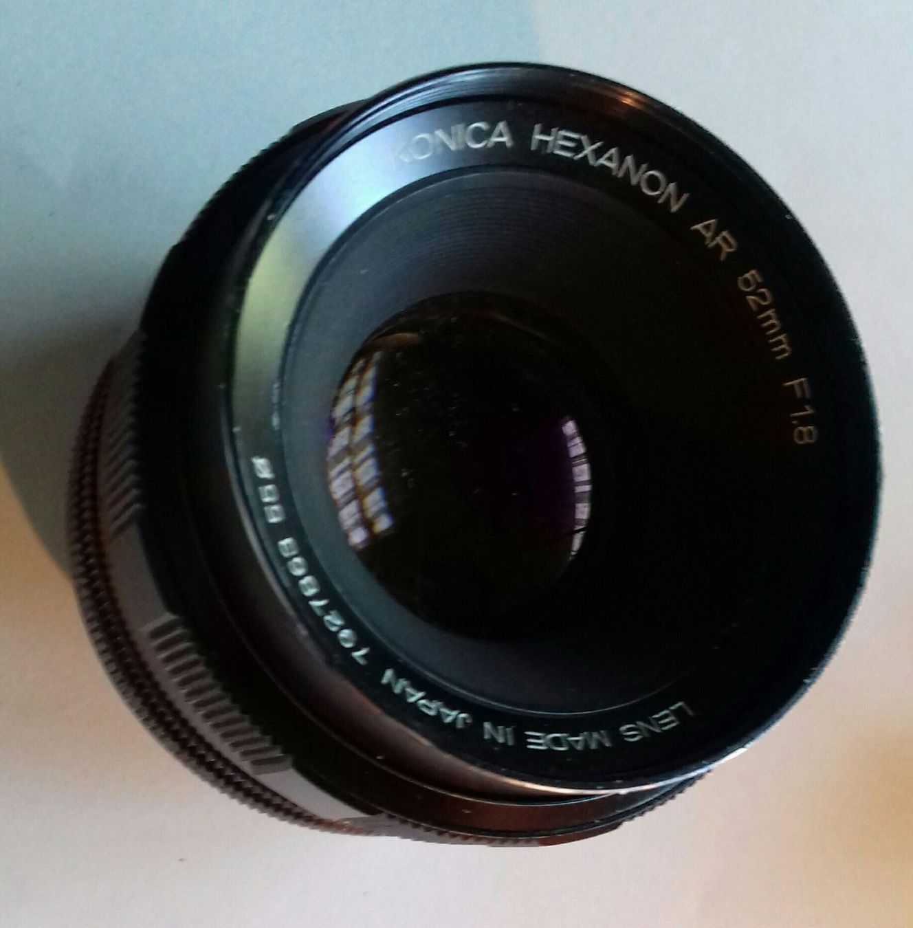 Konica Obiettivi: Konica Objektiv 52 mm 1.8 – Usato da Greifensee venduto da YMCA1943