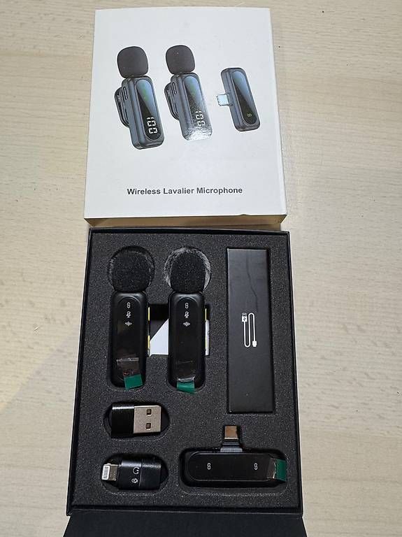 Microfoni: Neues Kabelloses Lavalier Ansteckmikrofon – Nuovo e nell'imballaggio originale da Horgen venduto da Yannickzu 1