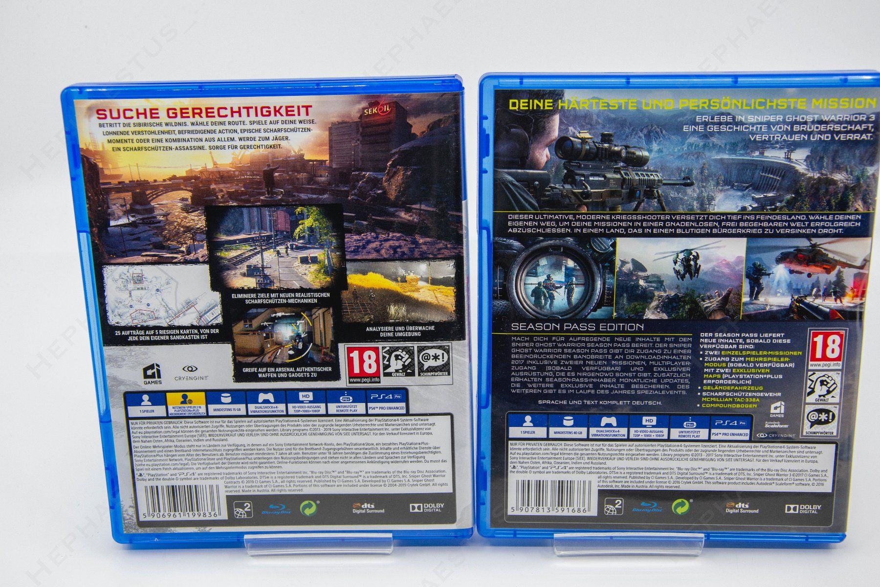 Jeux: SGW Contracts & Sniper Ghost Warrior 3 PS4 Bundle – D'occasion à Effretikon par Hephaestus_ 1