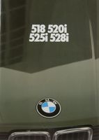 PROSPEKT | BMW - 518/520i/525i/528i - TYP E28   | AB 03.1981