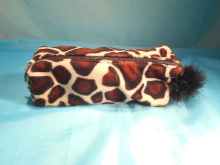 Griffeletui aussen Giraffe, innen: Zebra