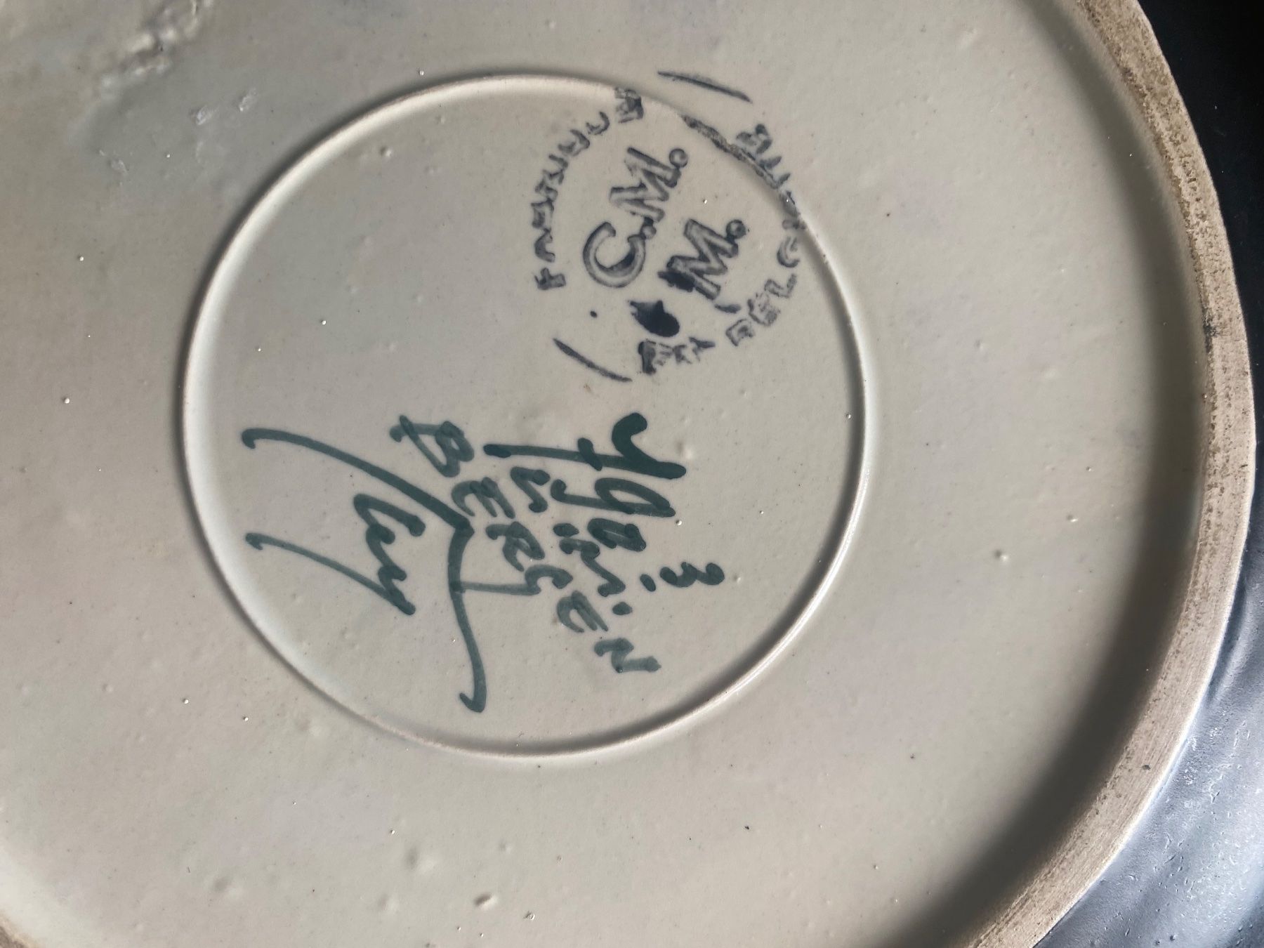 Piatti: Assiette BERGEN   en faîence émaillée à 21 cm – Usato da Peseux venduto da CharmeCommerce 4