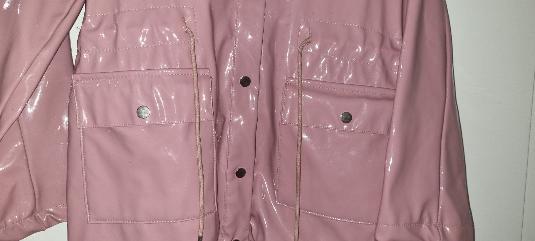 Vestes: Lacklederjacke in Rosa, Grösse 36 – Neuf (Voir description) à Basel par Dawid1713 7