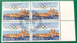 4 er Block Nr. 707 mit Stempel Bern