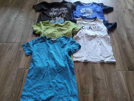 Jungen T-Shirt 5 Stück 134 134/140