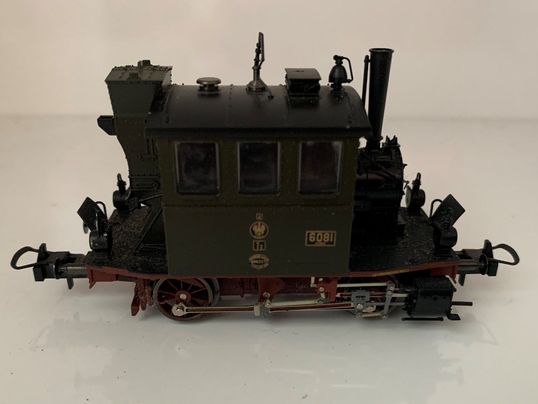 Trix Modellini di ferrovie: TRIX 22411 H0 DAMPFLOK Glaskasten – Usato da Volketswil venduto da zwitsch33 1