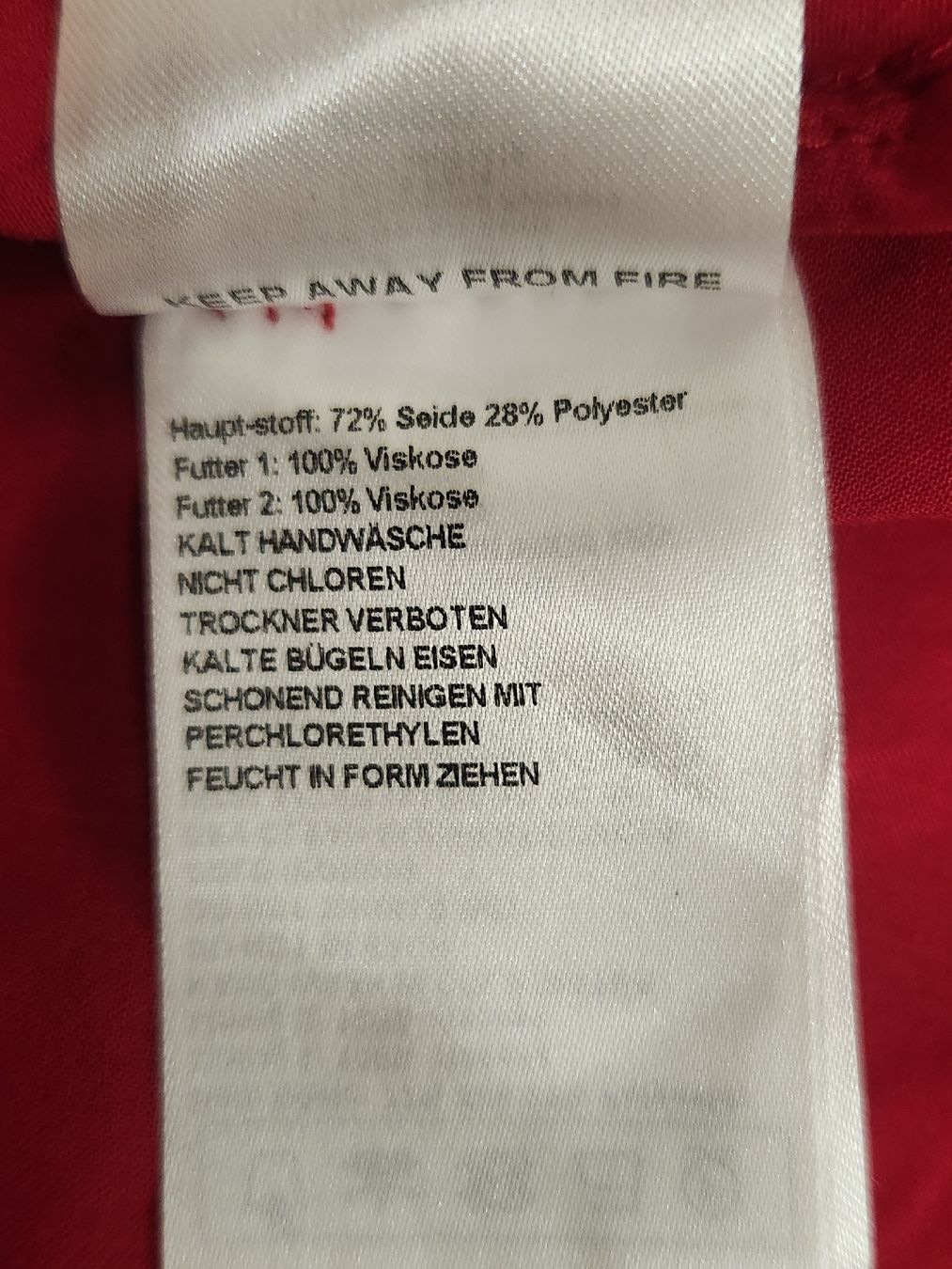 Ba&Sh Vestiti: Robe ba&sh imprimée rouge taille 3 ( L) – Usato da Niedergösgen venduto da Eva2410 7