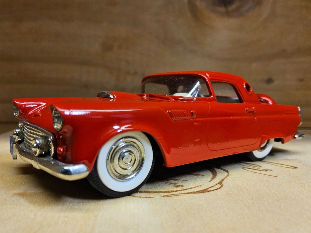 Brooklin Models SB 1:43 - Ford Thunderbird 1958 Rouge N°13 - Occasion