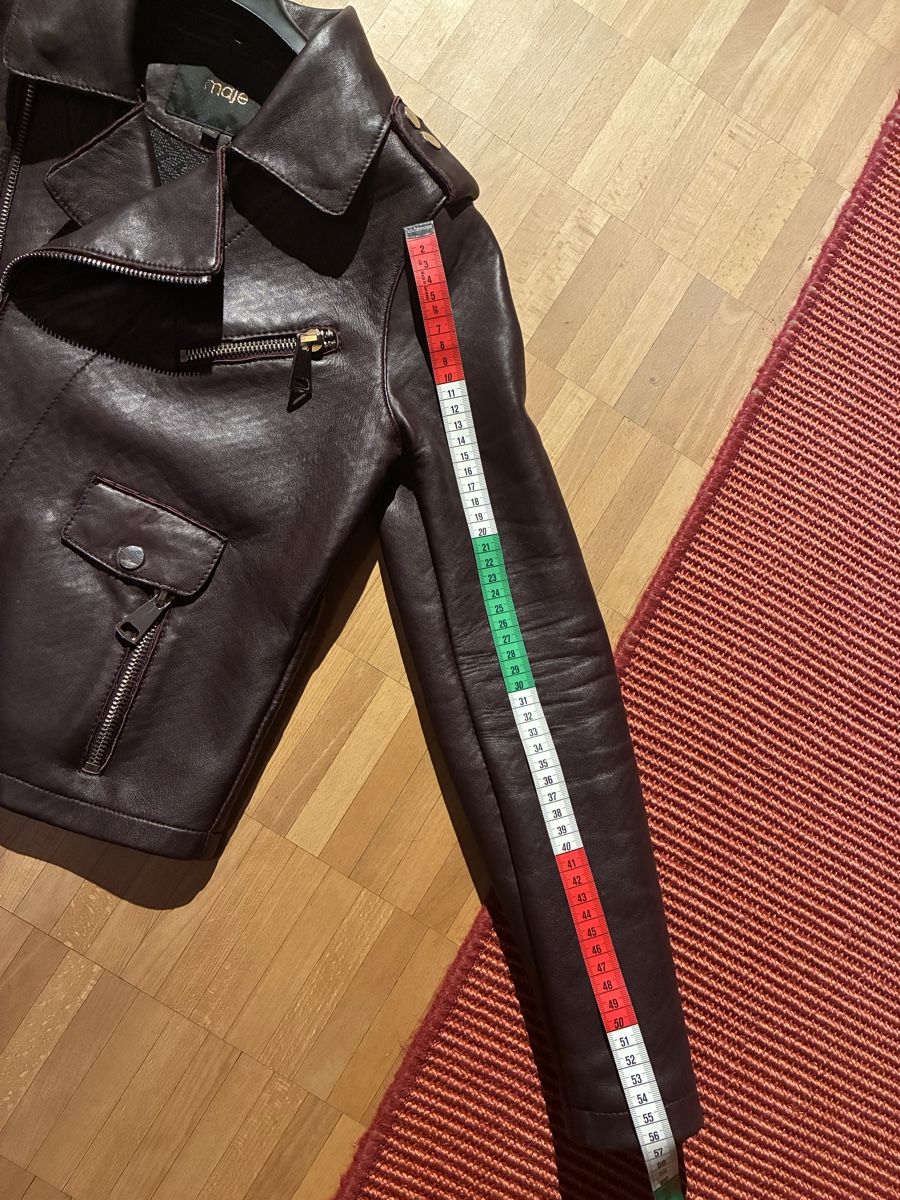 Maje Giacche: Maje Leder Damen Jacke – Usato da Laupen BE venduto da ole_l8gg 6
