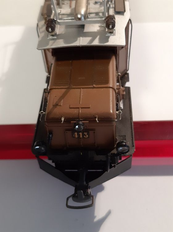 Bemo Modelleisenbahnen: Bemo H0m 1255 121 RhB Ge 6/6 I 413 Krokodil digitalisiert – Gebraucht aus Thun von Schwarzsee48 5