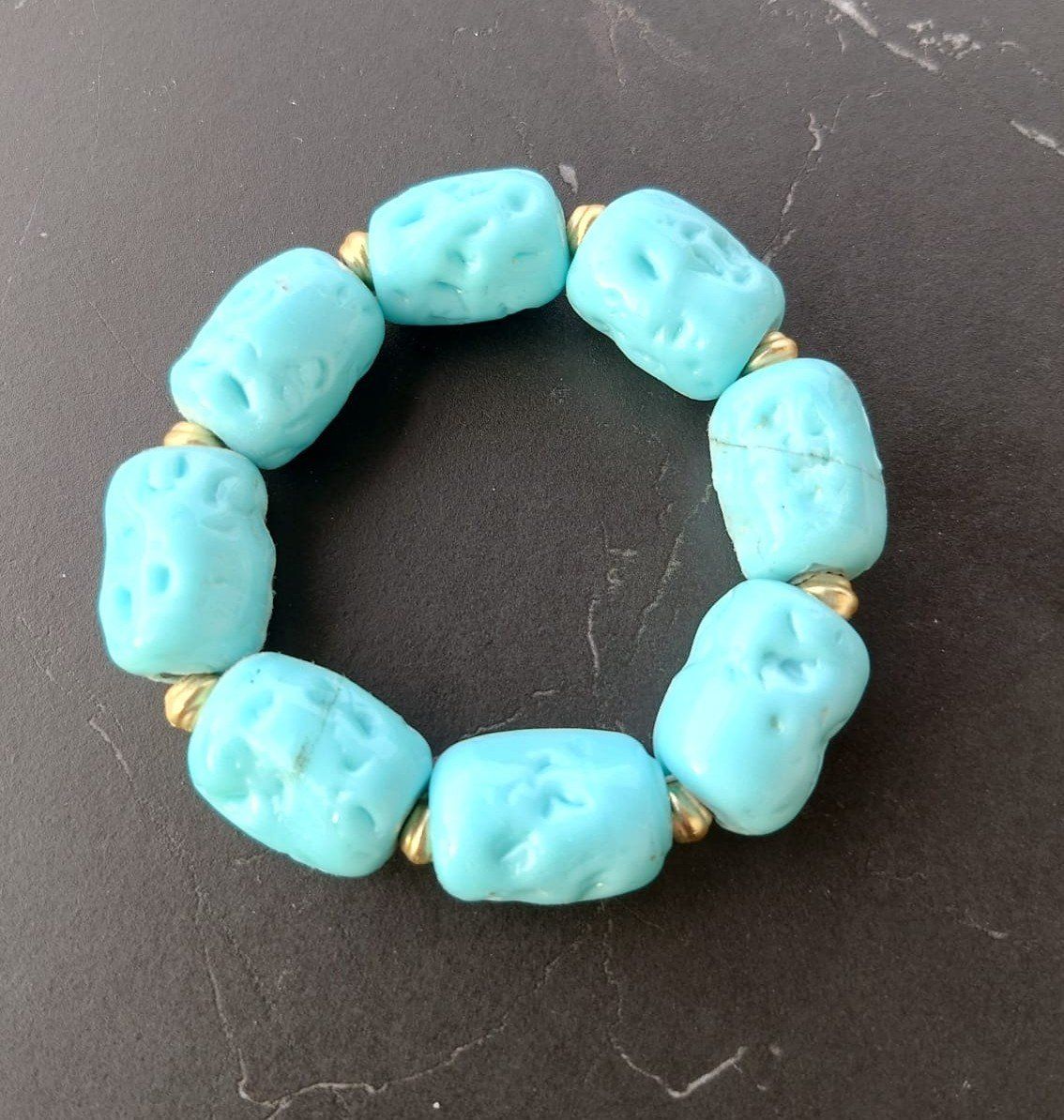 Bracciali & Braccialetti: Modisches KeramikNuggets ArmBand – Usato da Neuhausen venduto da MonoCeros 1