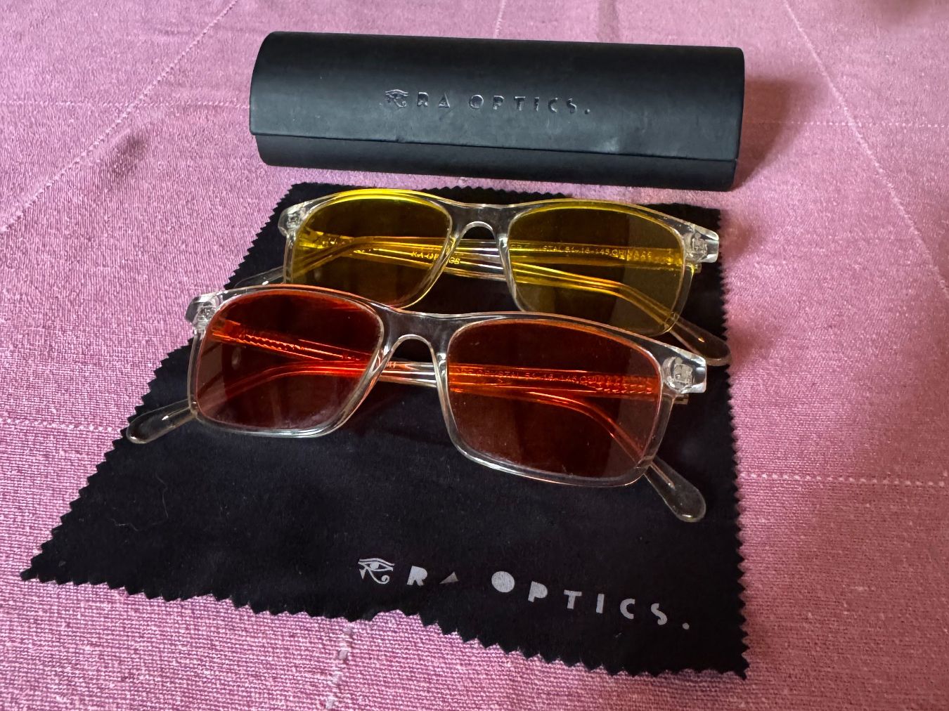 Occhiali & Lenti: Blaulichtfilter Brille (RaOptics) – Usato da Zürich venduto da Thomvdermeer