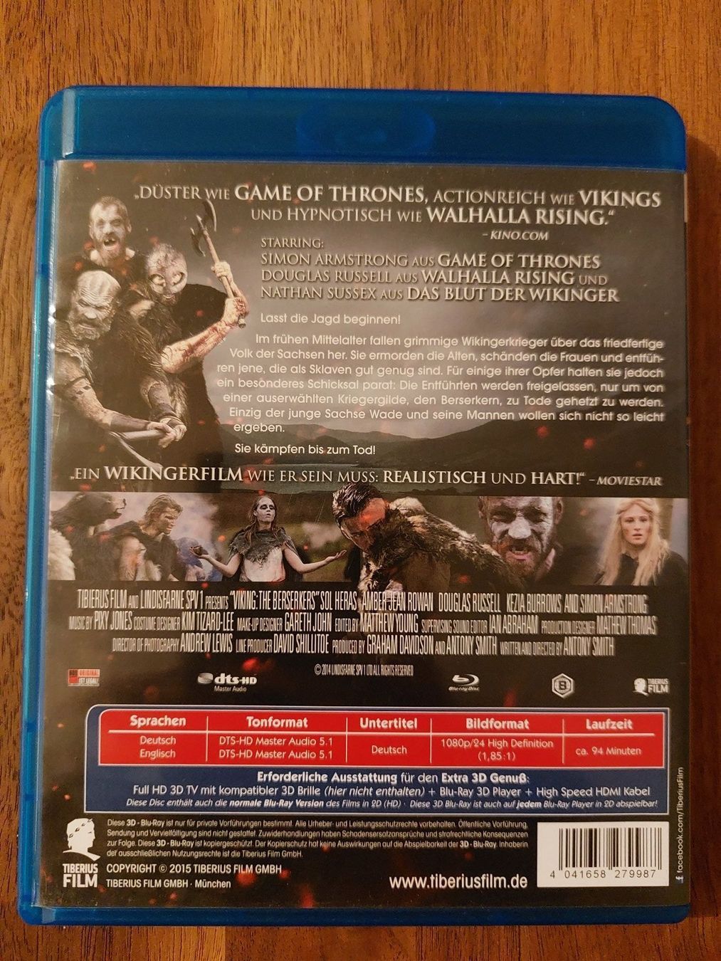 Tutti i DVDs: Blu Ray 3D & 2D - Vikings Die Berserker – Usato da Rheinfelden venduto da FilmAuktion 1