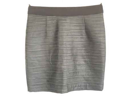 Jupe Marciano Guess mi-longue noire plissée taille 38 40