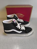 Vans Sk8-Hi, Anaheim Factory, black/wht, Gr. 36.5