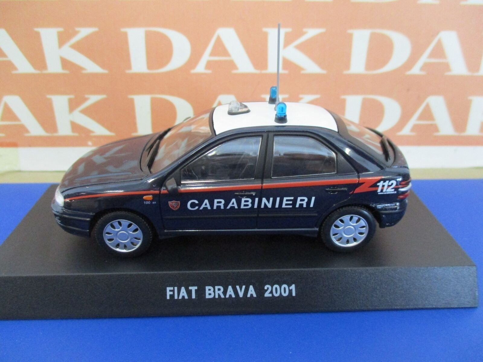 Fiat Modellini d'auto: Fiat Brava (2001) Carabinieri – Nuovo e nell'imballaggio originale da Flawil venduto da Imperiosud 3