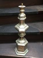 Barock Lampenfuss Versilbert Gussmetall
