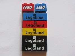 Lego 7 alte Legoland Steine