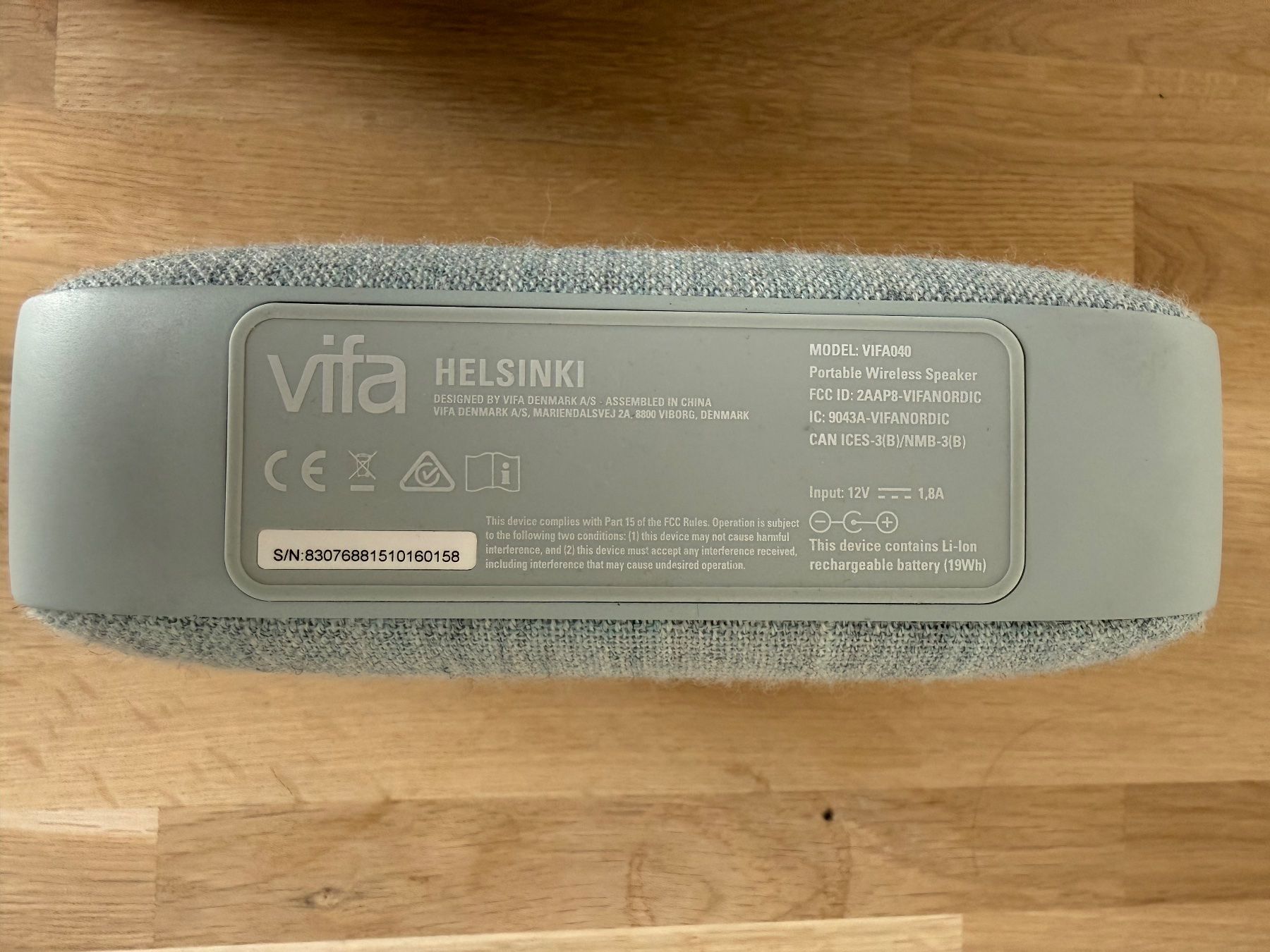 Casse acustiche: Vifa helsinki bleu Haut-parleur bluetooth – Nuovo (secondo la descrizione) da Marly venduto da FabienD 2