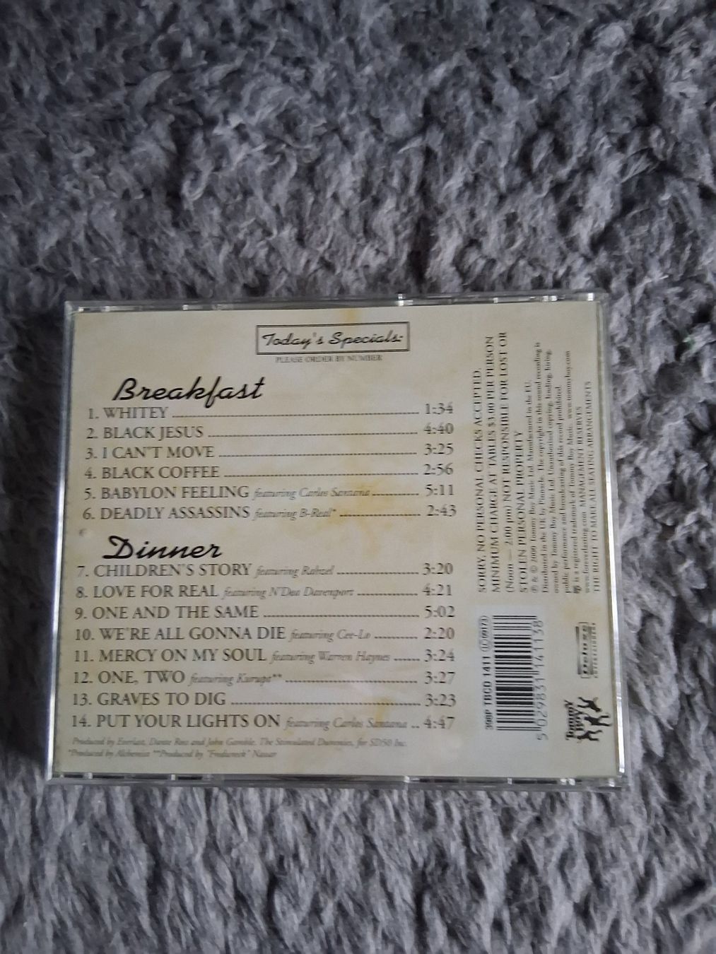 CD: EVERLAST      EAT AT WHITEY'S    CD – Usato da Wetzikon ZH venduto da Ramones01 1
