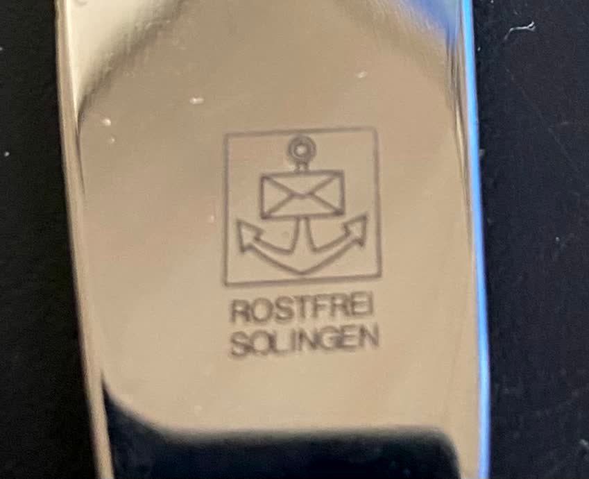 Solingen Set di posate: Besteck 21-teilig-Solingen – Usato da Reinach AG venduto da e5734h 2