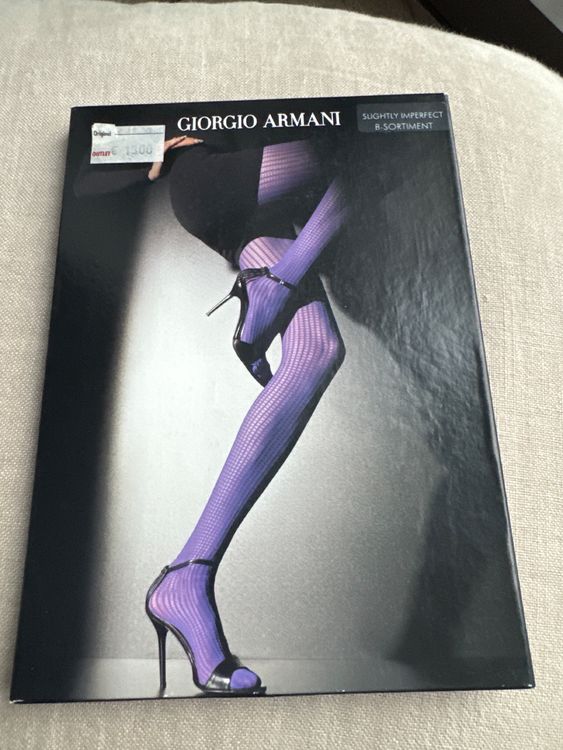 Wolford Giorgio Armani Strumpfhosen violett Gr. M NEU Kaufen