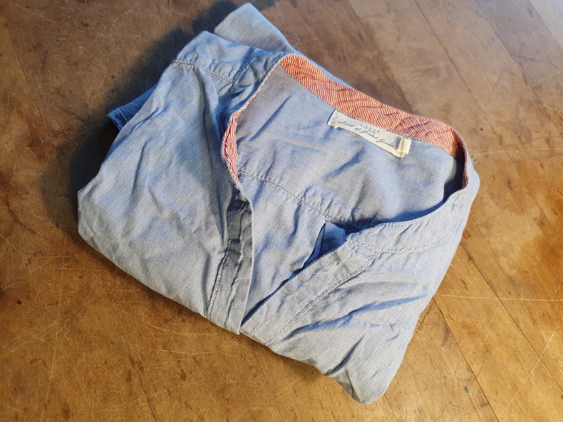 Camicie, T-shirt & Polo: Kinderhemd L.O.G.G. blau karriert – Usato da Zürich venduto da loosebone 1