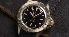 YEMA SUPERMAN BRONZE CMM.10 BLACK LIMITED EDITION 39mm