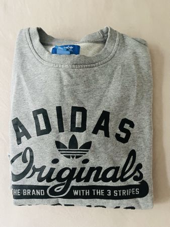 Adidas Originals Pullover grau Grösse M 