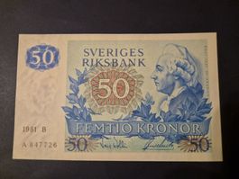 Suède 50 kronor 1981 P53c