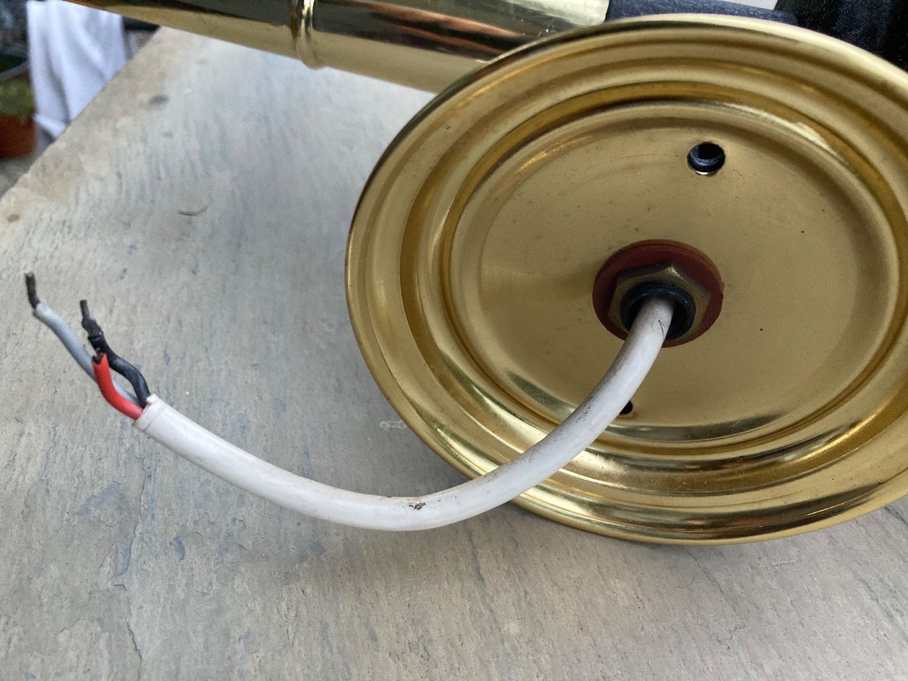 Lampade: Schöne Kutscherlampe elektrifiziert – Usato da Moerschwil venduto da Corsica61 6