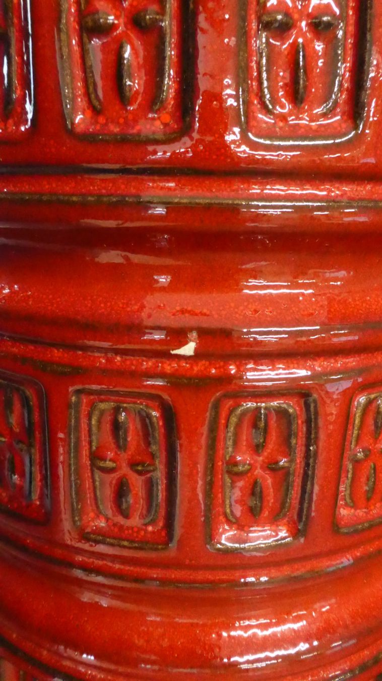 Vasi & Recipienti: Scheurich Vase rot Vintage – Usato da Basel venduto da bk_brockibasel 6