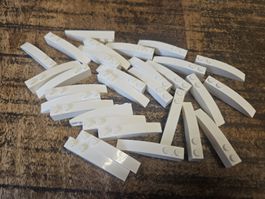 lego 42022 lot de 30 pièces White Slope, Curved 6 x 1