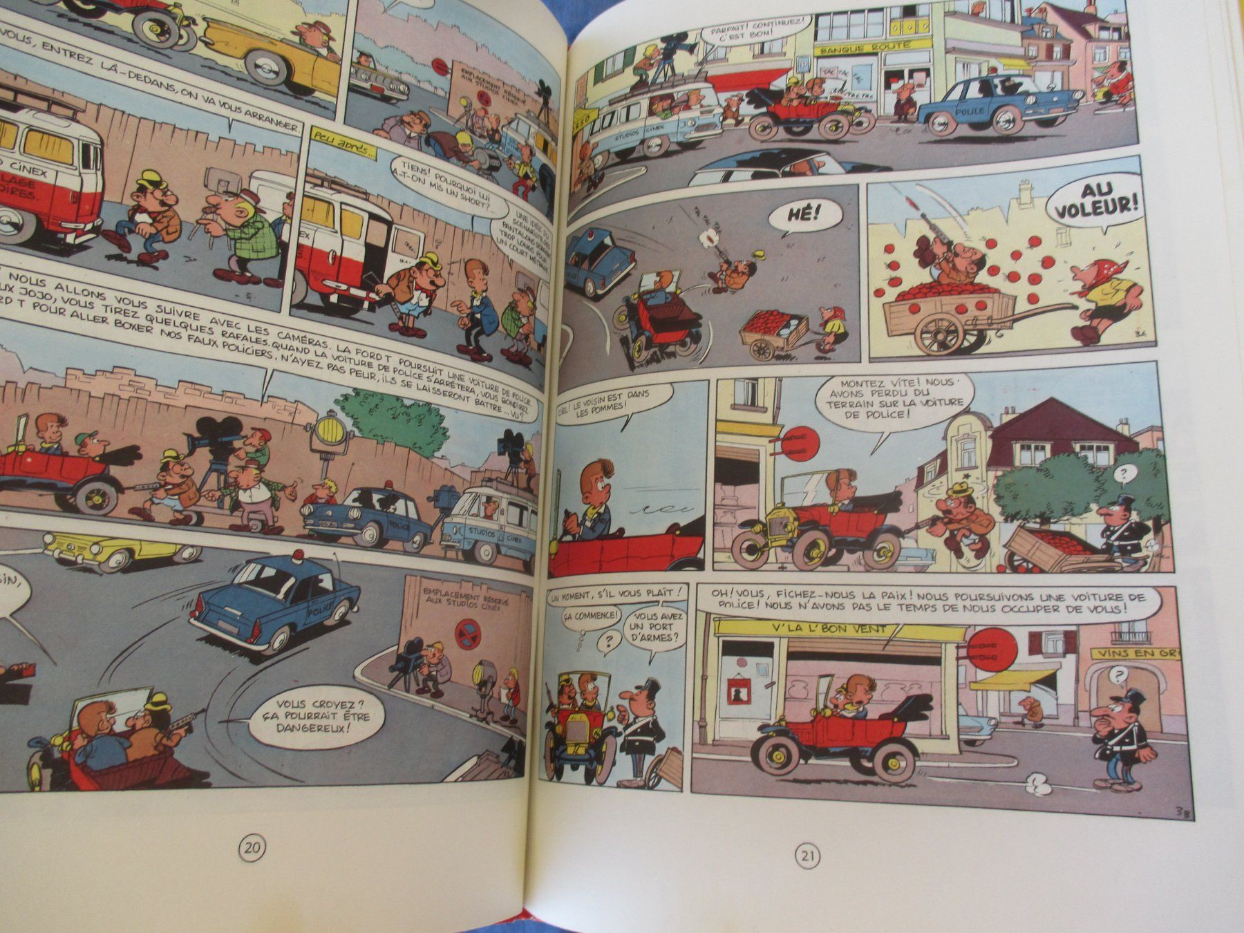Comics: Marc Lebut 5 La Ford T dans le vent, e.o. – Gebraucht aus Colombier NE von Nevenma 2