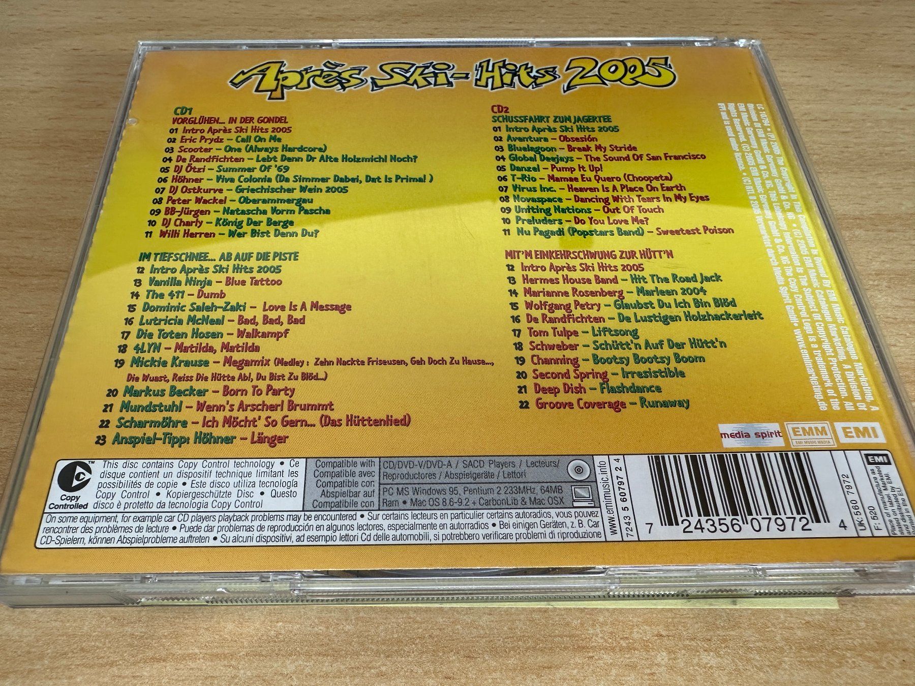 CDs: Various – Après Ski-Hits 2005 - 2 CD – Gebraucht aus Rikon im Tösstal von Alpenmutz 1