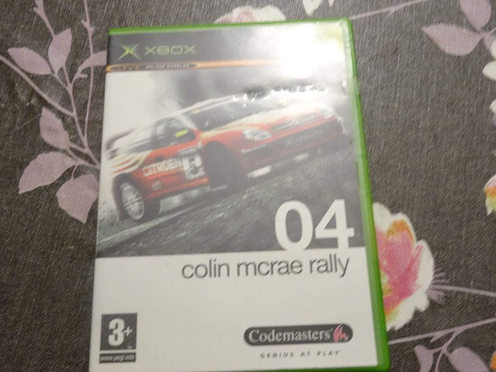 COLIN MCRAE RALLY 4 MICROSOFT XBOX EDITION FR PAL COMPLET