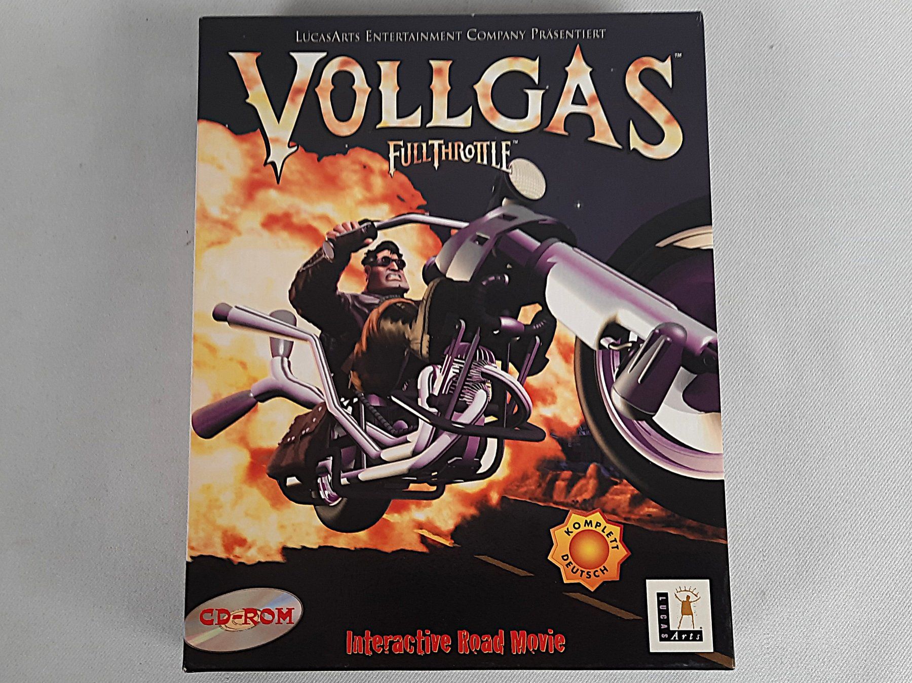 Giochi: LUCASART: " Vollgas: Full Throttle" – Usato da Beinwil am See venduto da Restwert_Beinwil 5