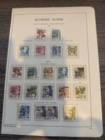Schweizer Briefmarken Sammlung, komplett, Top Zustand!