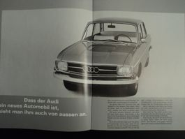 Prospekt Audi Auto Union ca. 1966