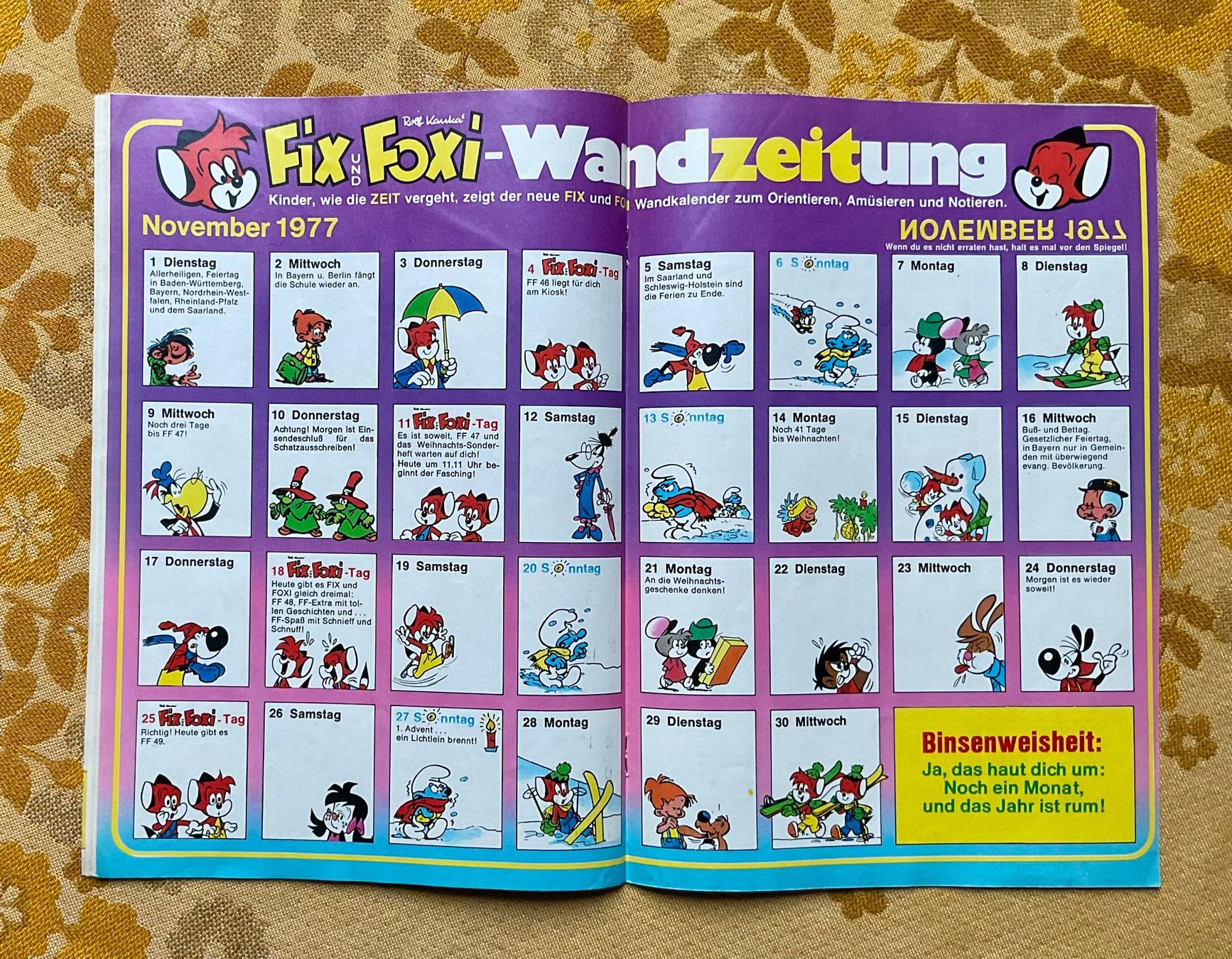 Fumetti: Fix und Foxi Heft Nr 46 von 1977 – Usato da Endingen venduto da nathan05 4