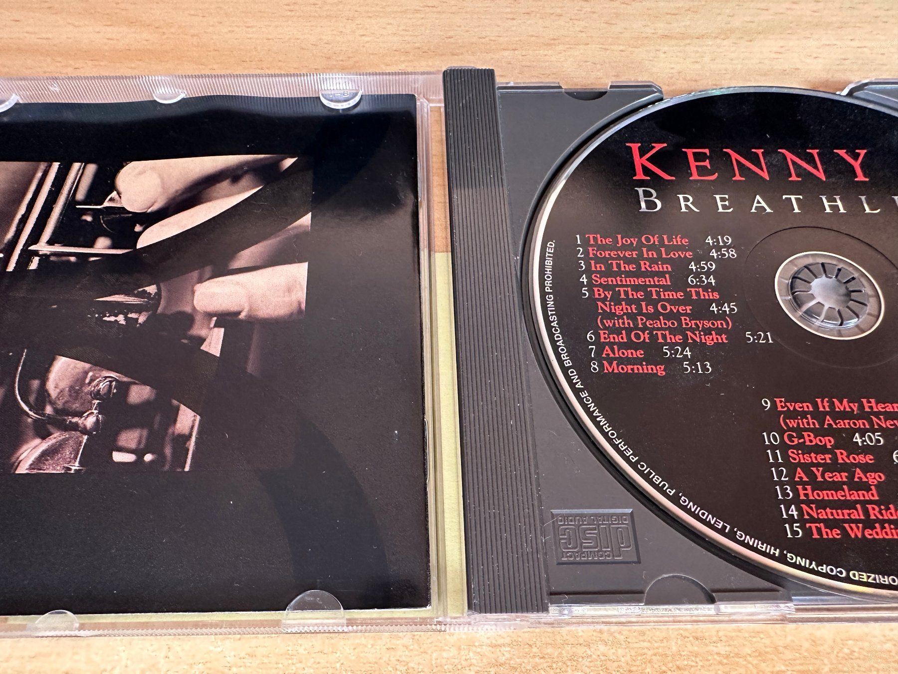 CD: U9 Kenny G – Breathless – Usato da Rikon im Tösstal venduto da Alpenmutz 2