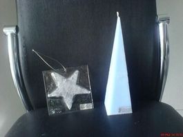 CREVO Handarbeit Stern aus Glas