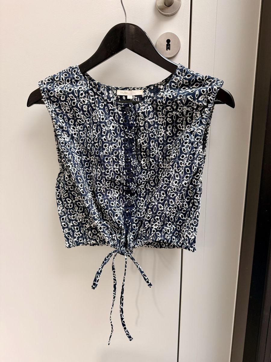 Maje Camicette: Cropbluse von Maje Grösse 2 – Usato da Füllinsdorf venduto da Ayumi_CH