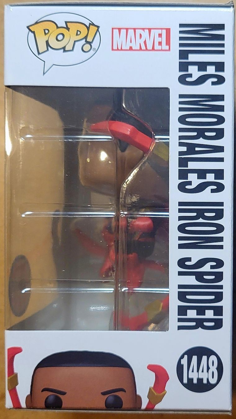 Funko Figuren: Funko Pop Marvel  Miles Morales Iron Spider CHASE – Neu (gemäss Beschreibung) aus Montet (Glâne) von KOADA 2