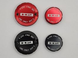 Kupplung & Bremsflüssigkeitsbehälter Deckel für Kawasaki H2
