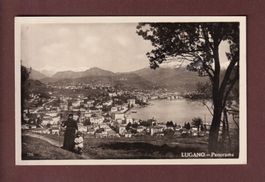 LUGANO - Panorama - Gente - 1935