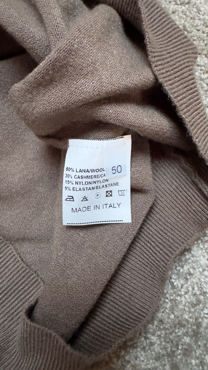 Pulls & Sweat-shirts: Real Cashmere Pull col roulé M Kaschmir Pullover – D'occasion à Vuippens par Anna_as 3