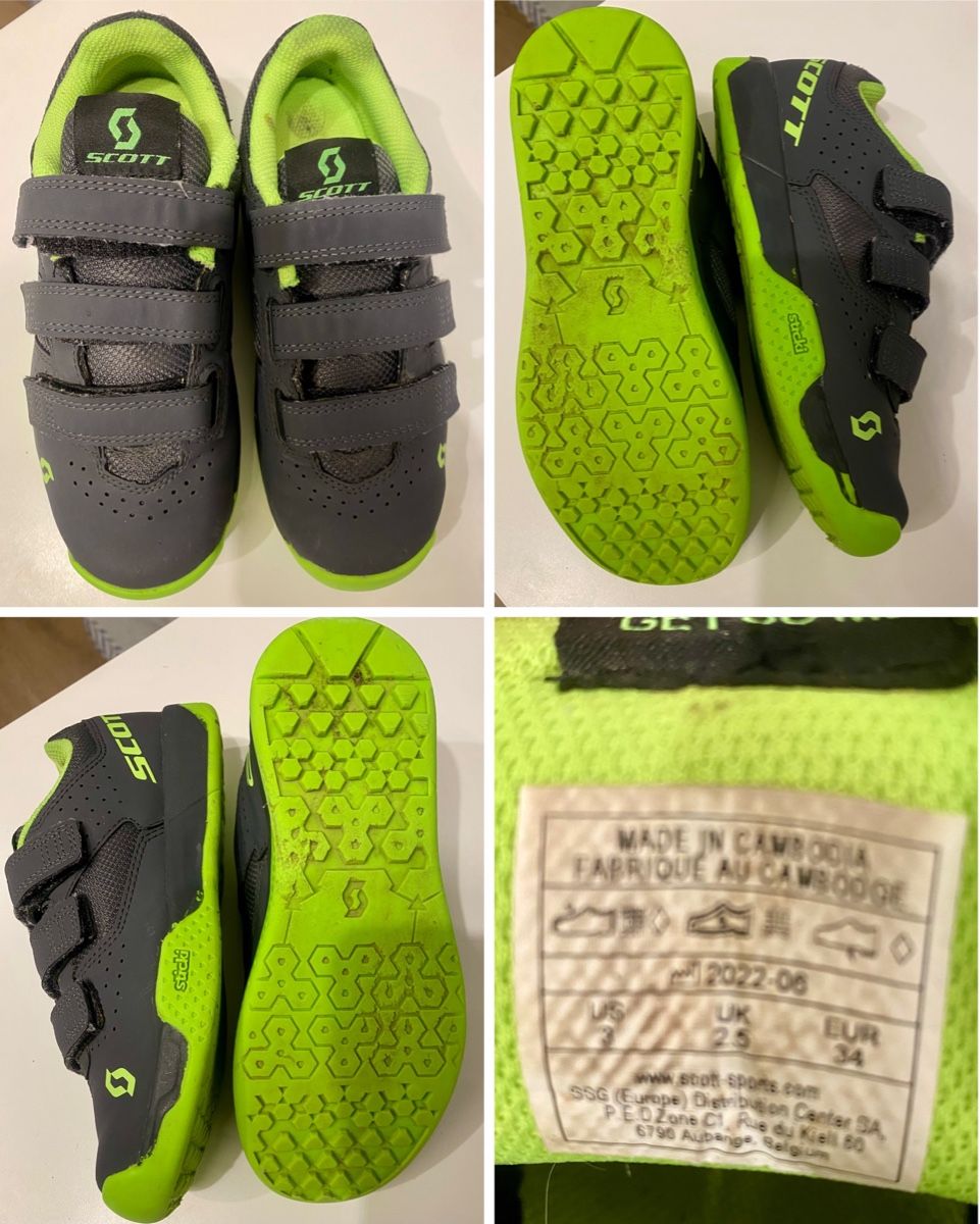 Scott Schuhe für Jungen: SCOTT MTB Schuhe Kids, Größe 34 – Gebraucht aus Rüti ZH von Hollyfarm
